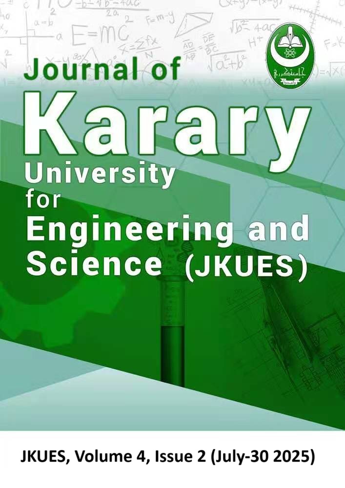 JKUES, Volume 4, Issue 2 (July-30 2025) | Journal of Karary University ...